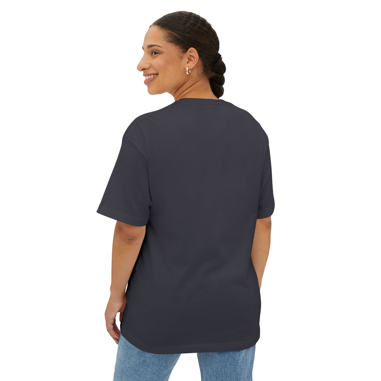 Halloween Unisex Oversized Boxy Tee - Spooky Graphic Shirt